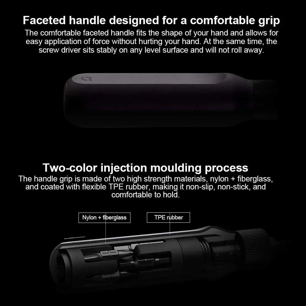 Xiaomi Mijia Screwdriver 16 in 1 Ratchet Screwdriver DIY Repair Tools S2 Alloy Steel Bits High Precision Home Global Version