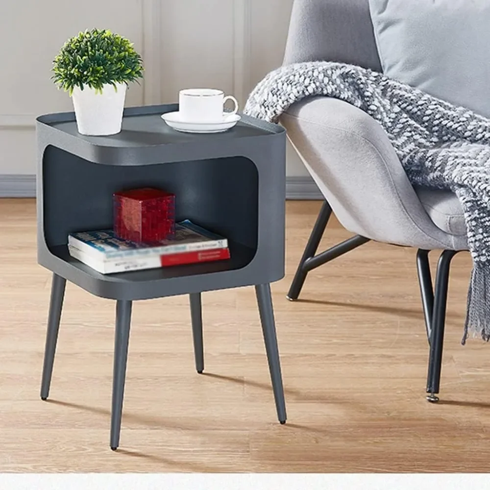 Children's Bedside Table, Bedroom Small Side Table Storage Cabinet, Living Room, Dormitory, Modern Children's Bedside Table