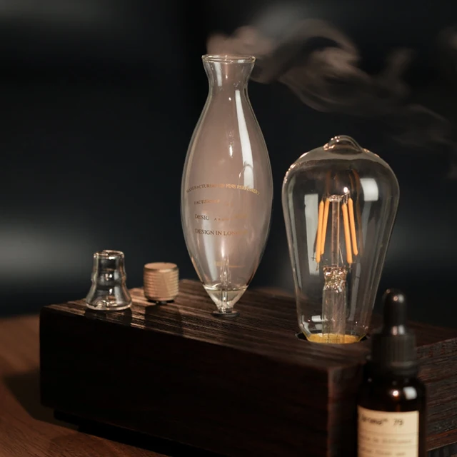 20ml Waterless Essential Oil Pure Diffuser Nebulizer Aromatherapy Diffuser Electric Wood Glass Aroma Oil Diffusers 6