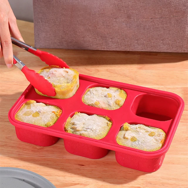 Extra Large Silicone Freezing Tray - 4 Storage Outdoor Tools