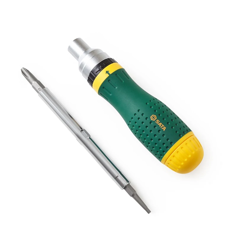SATA 09350 교체 래칫 스크루드라이버 세트, 19 in 1, 고품질 재료 및 정밀 장인, 서비스 수명 연장