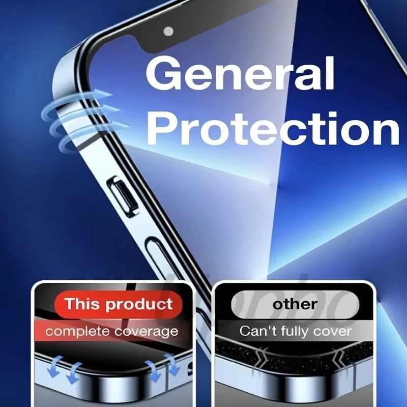 Premium Anti-Spy Tempered Glass Privacy Screen Protector - Easy Install & Unlock Feature