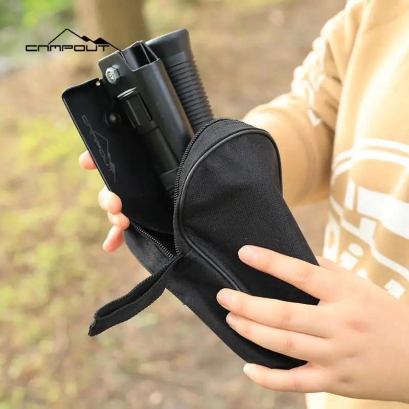 Camping Folding Survival Spade Shovel Stainless Steel Portable Field Army Shovel Engineer Shovels Snow Hoe Digging Tool 3