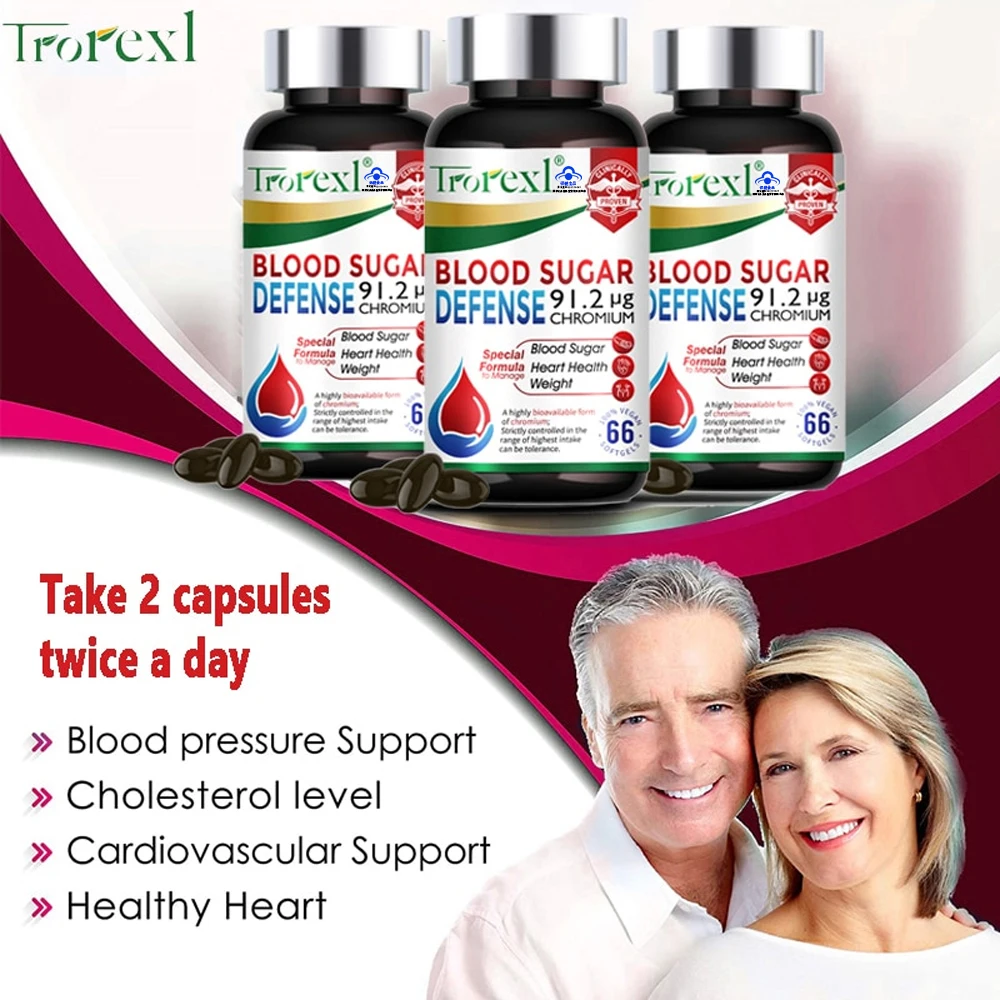 Diabetes Capsules Diabetes Capsule for Cardiovascular Health Control Blood Sugar Support Metabolism