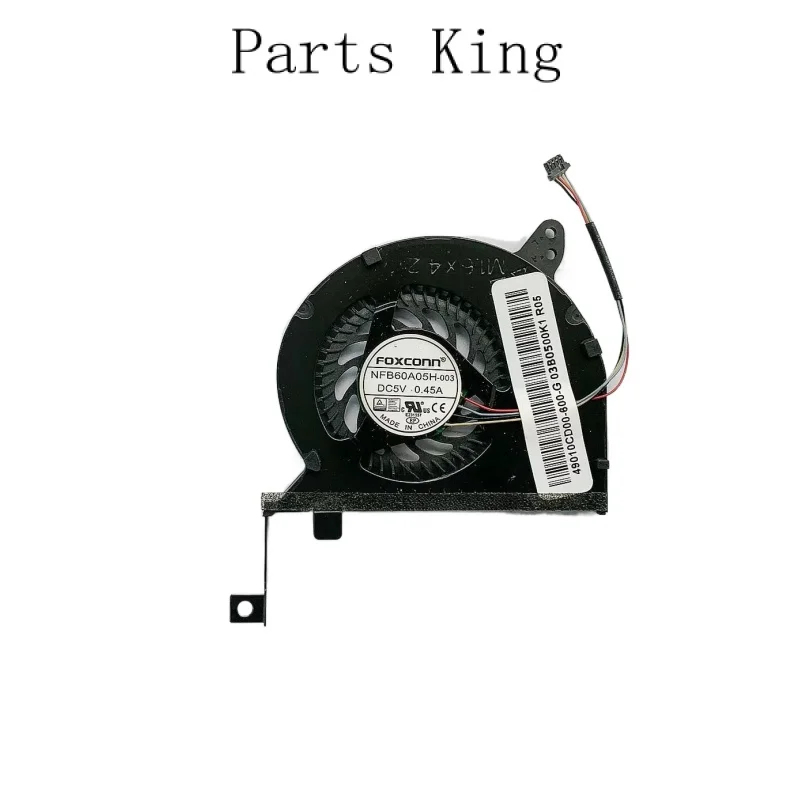 

New laptop CPU cooling fan Cooler Notebook PC for 4-wire NFB60A05H-003 DC 5V 0.45A