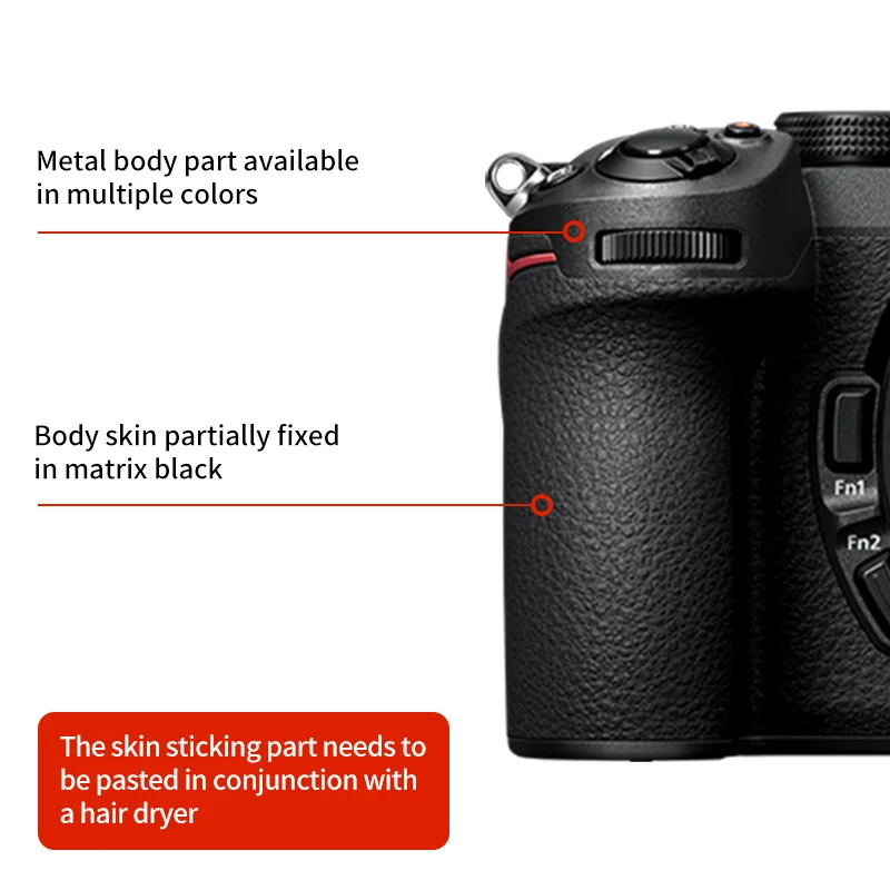 For Nikon Camera Stickers Nikon Z5 Colourful Skin ornament 3M material protective film Camera cover