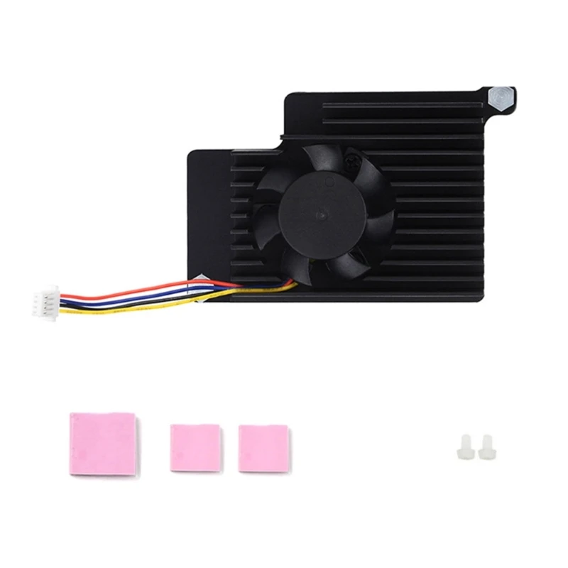 

Для охлаждающего радиатора RPI5. Активный охлаждающий вентилятор и алюминиевый радиатор. Эффективное охлаждение.