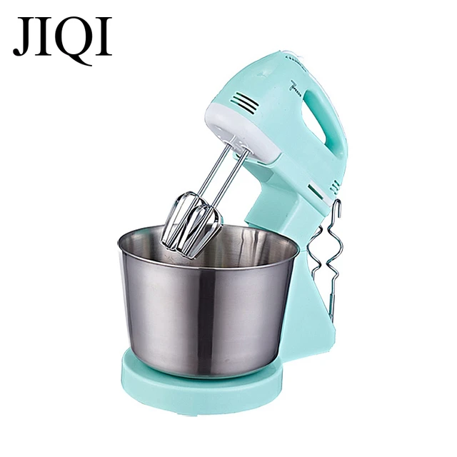 Kitchen Electric Handheld Egg Beater Whisk Blender Home Food Mixer 7 Speed  Food Mixer Table Stand Cake Dough Stir Mixer - AliExpress