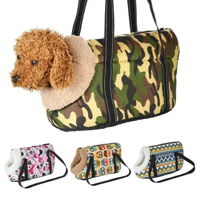 Pet Carrier Bag Soft Classic Dog Backpack Outdoor Cat Sling Bag Chihuahua Yorkshire Puppy Shoulder Bags Handbag Pet Supplies 2