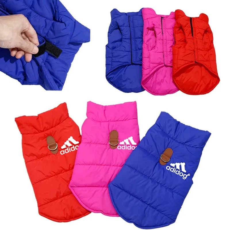 

Winter Warm Pet Dogs Clothes Velcro Design Dogs Coats Jacket French Bulldog For Small Medium Dogs Clothing Chihuahua Ropa Perro