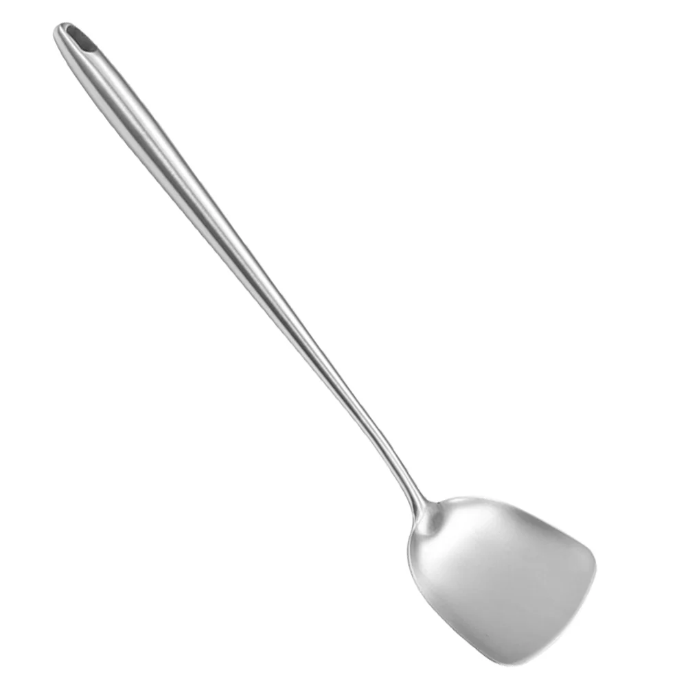 

Stainless Steel Spatula Stir-fry Metal Home Wok Kitchen Utensils Cooking