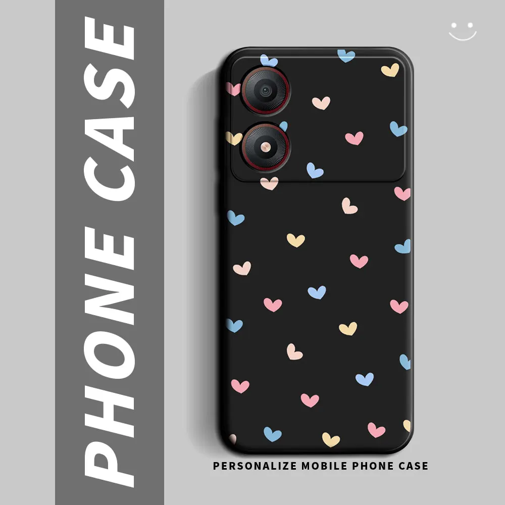 For ZTE Blade A34 A54 4G Case Soft Silicone TPU New Butterfly Floral Fashion Style Phone Case For ZTE A34 A54 A 54 4G Back Cover 5