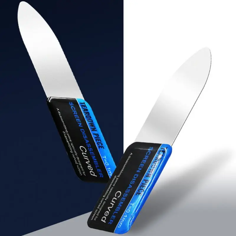 Ultra-Thin Curved Spudger Pry Card Tools Flexible Disassemble Spudger Pry Repair Opening Tool