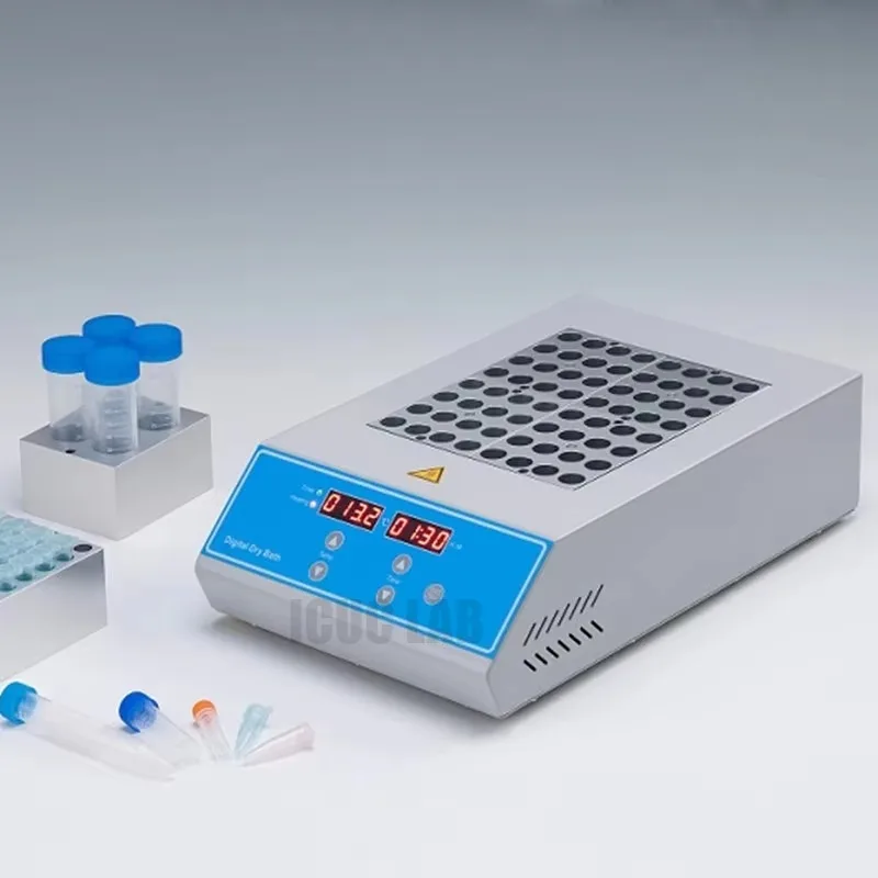 DH100-4 Laboratory High Temperature Dry Bath Incubator Incubation with 4 Heating Blocks for Choose