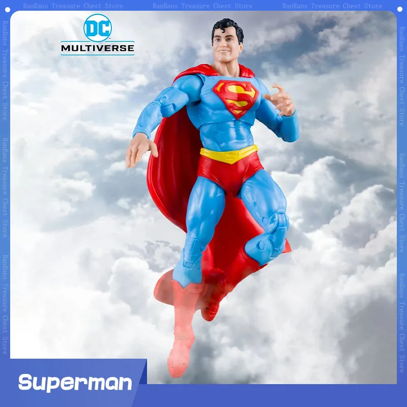 

Mcfarlane Toys Classic Superman Action Figure 7-inch Figurine DC Multiverse Anime Garage Kit Statue Model Kid Collection Gifts