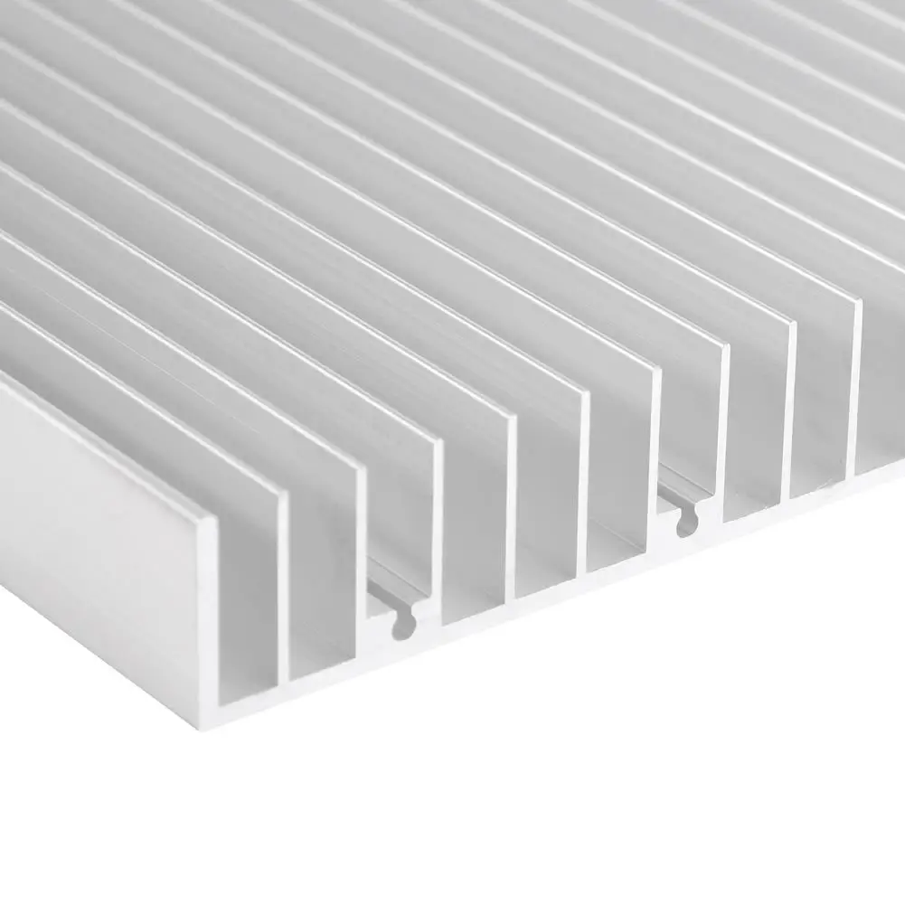 Aluminum Heat Sink 300*140*20MM for high Power LED Light Cooling