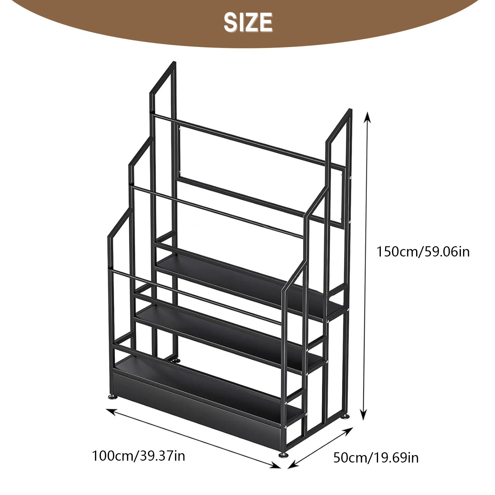 Fabric Roll Storage Rack Textile Fabric Display Rack Craft Roll Storage and Organizer for Car Window Film PVC Film Tablecloth