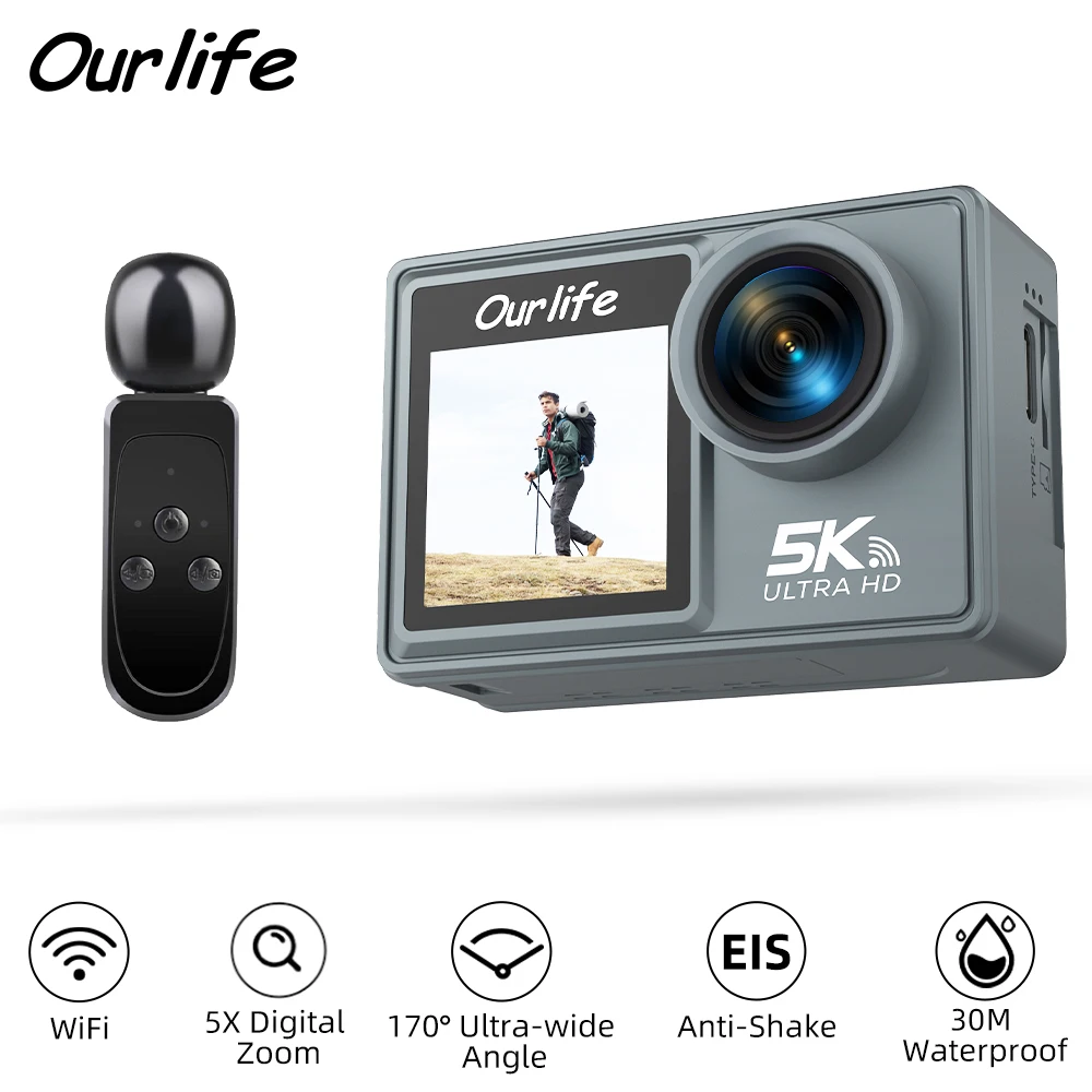 Ourlife アクションカメラ 新品未使用 値下げ可 クリアランス Ourlife アクションカメラ 新品未使用 値下げ可 クリアランス