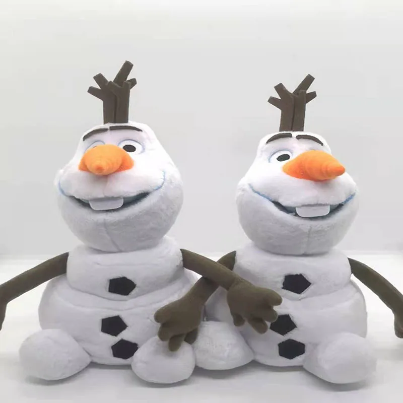 22cm Disney  Frozen Olaf Toys Soft Cartoon Doll Gifts For Kids