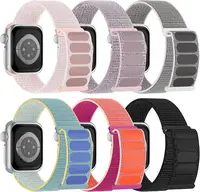 Nylon Strap For Apple Watch Band 44mm 40mm 45mm 41mm 38mm 42mm 46mm Bracelet Correa iwatch Serie 10 9 8 7 6 5 4 3 ultra 2 49mm