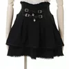 Japan Style High Waist Pleated Mini Skirts Bow Knot Design Mini Skirts Kawaii Slim Fit A-line Skirts Pink Lace Skirts For Women 3
