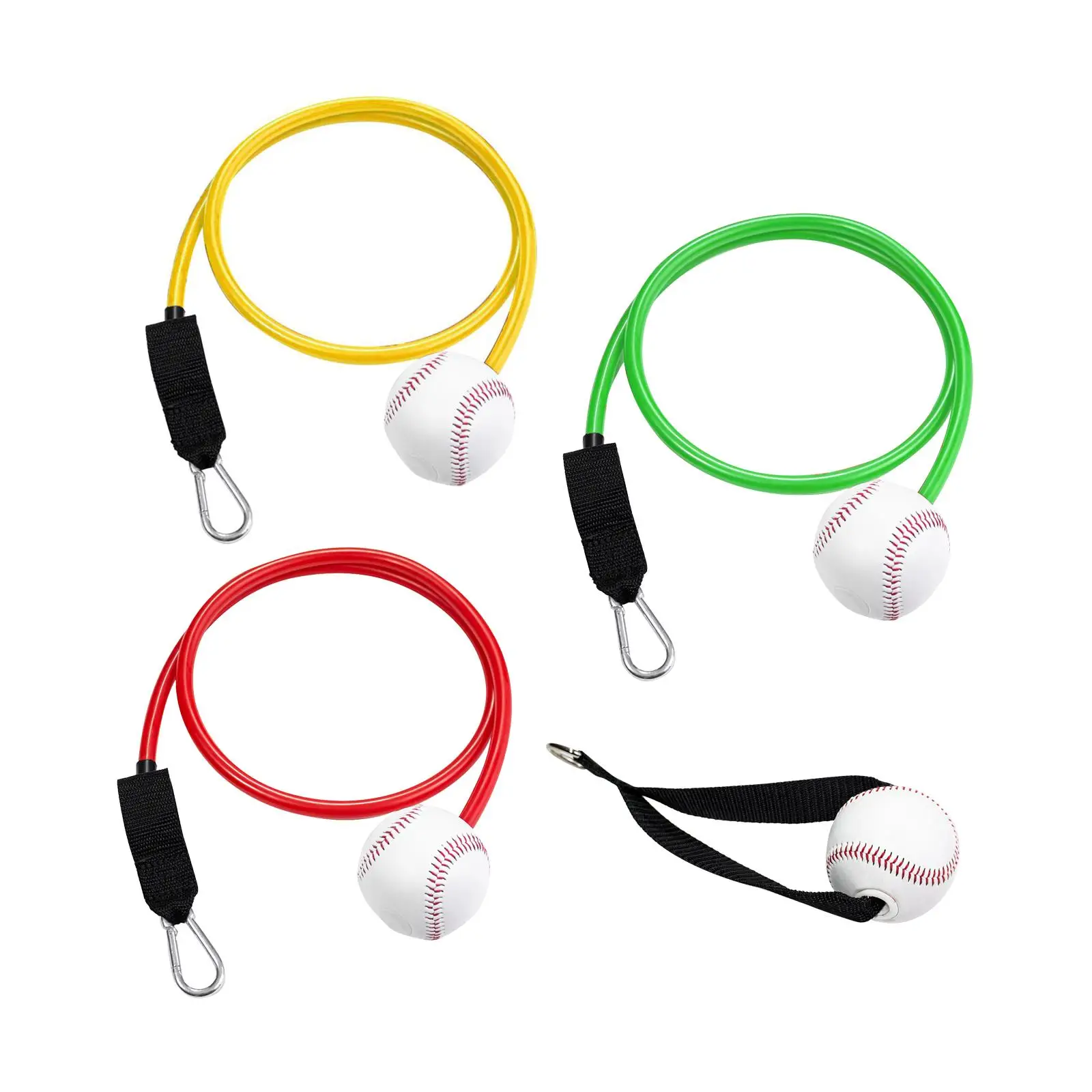 Baseball Pitching Bands Baseball Exercise Rubber Band Exercise Bands Elastic for Adult for baseball training equipment
