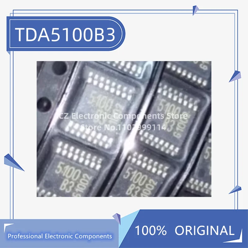 2PCS/LOT TDA5100B3 TDA5100B2 TDA5100 5100 B3 B2 5100B2 5100B3 Automotive remote control RF transmitter IC chip