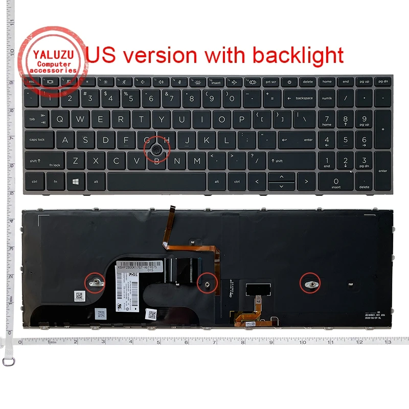 

Новая клавиатура US/LA для ноутбука HP ZBOOK fury 15 G7 17 G7 G8 с подсветкой