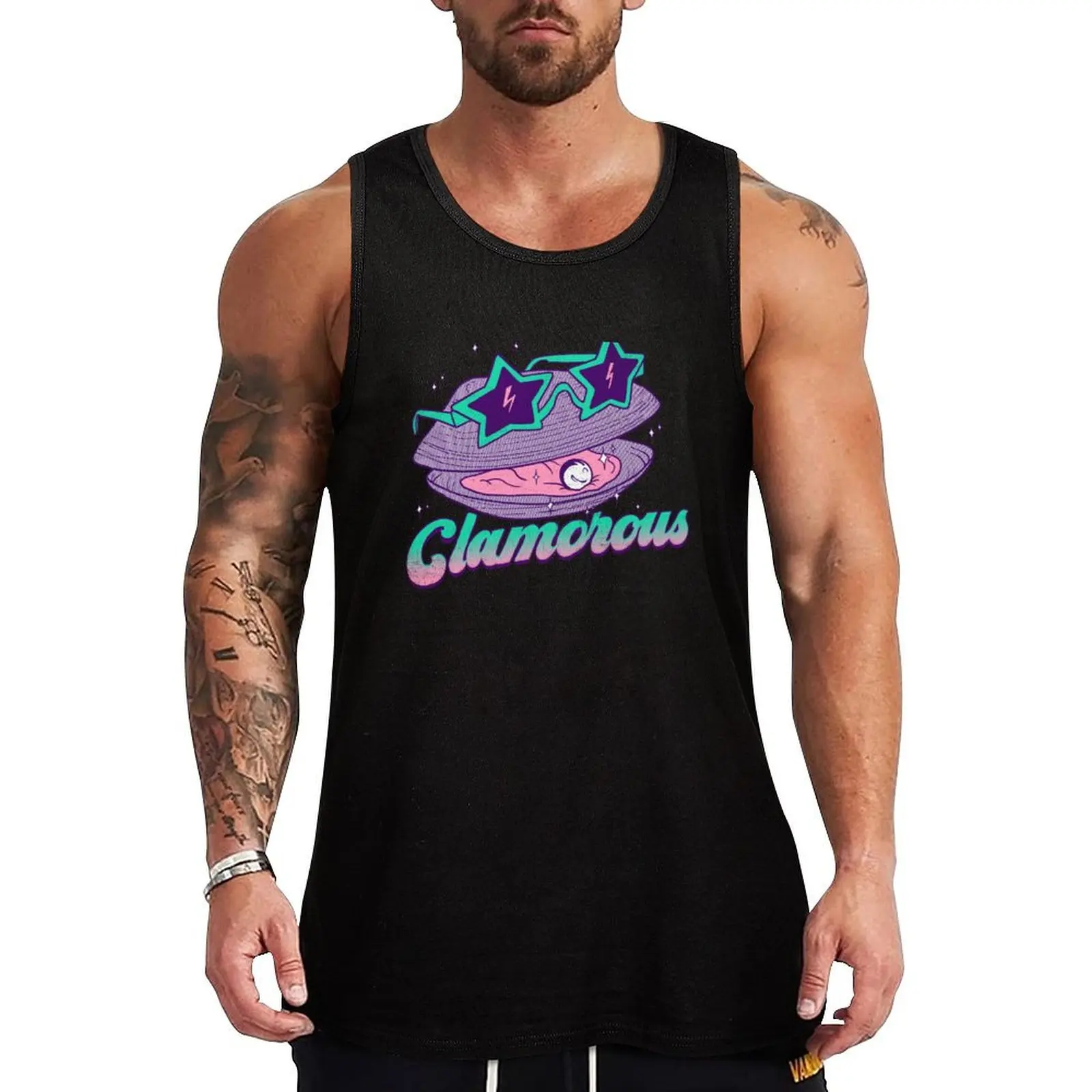 

Clamorous Tank Top gym clothes man fitness gym t-shirts