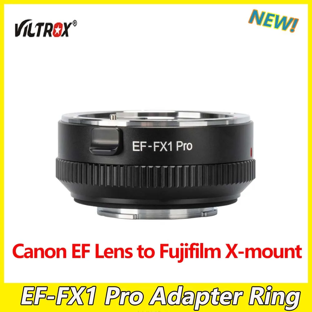 Viltrox Ef-Fx1 Pro Len Adapter Auto Focus Ring Per Canon Ef Lens To Fujifilm X-Mount Micro Slr Camera X-T3 X-T30 X-T100 X-E3