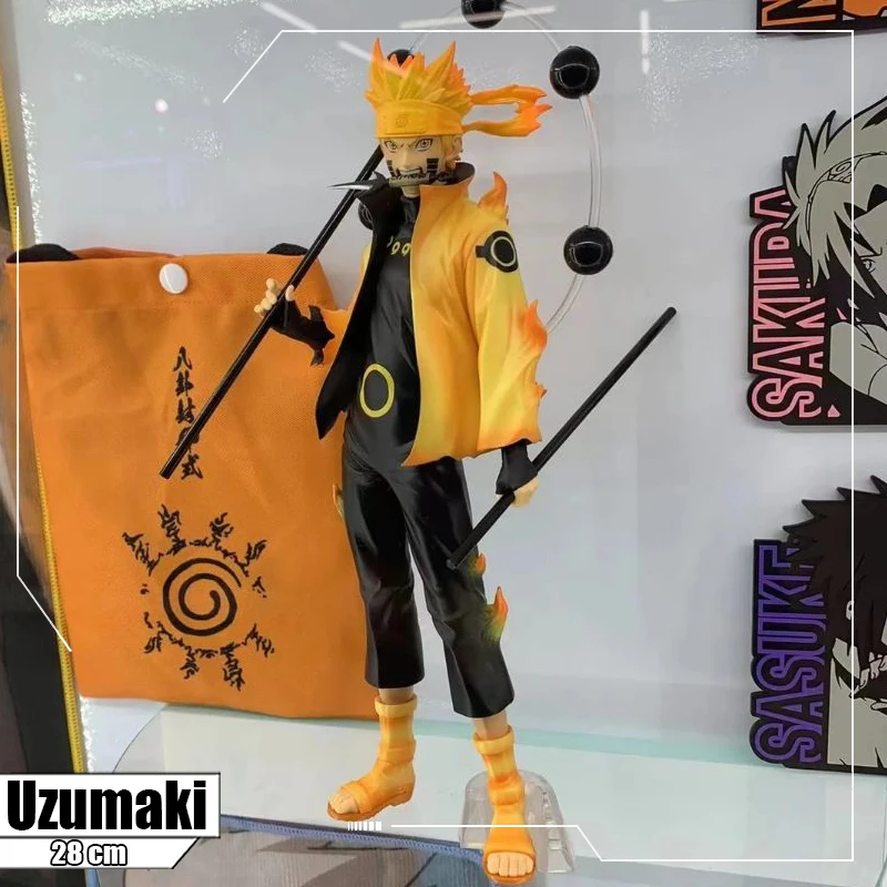 In stock 28CM Naruto Anime Figure Uzumaki Naruto Rikudou