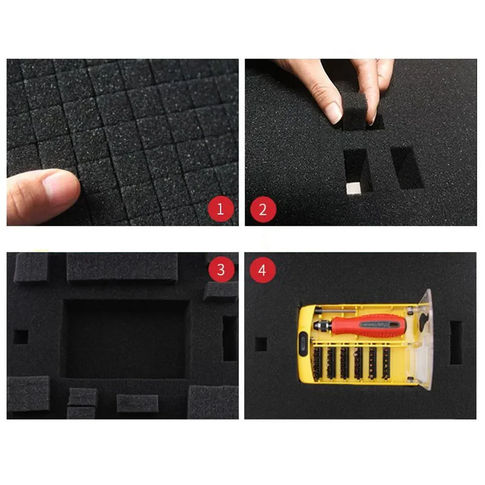 Delivery Packing Express Foam Inserts Pre-cut Foam Sheets Packing Waterproof Empty Tool Box Supply for Tool Case tool case,toolbox foam