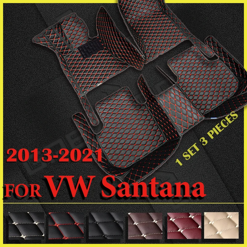 

Автомобильные коврики для VW Volkswagen Santana Sedan 2013 2014 2015 2016 2017 2018 2019 2020 2021, автомобильные накладки на ножки, аксессуары для интерьера