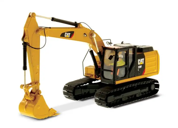 DM гусеница 1:50 CAT 320F L экскаватор из сплава Инженерная модель автомобиля 85931