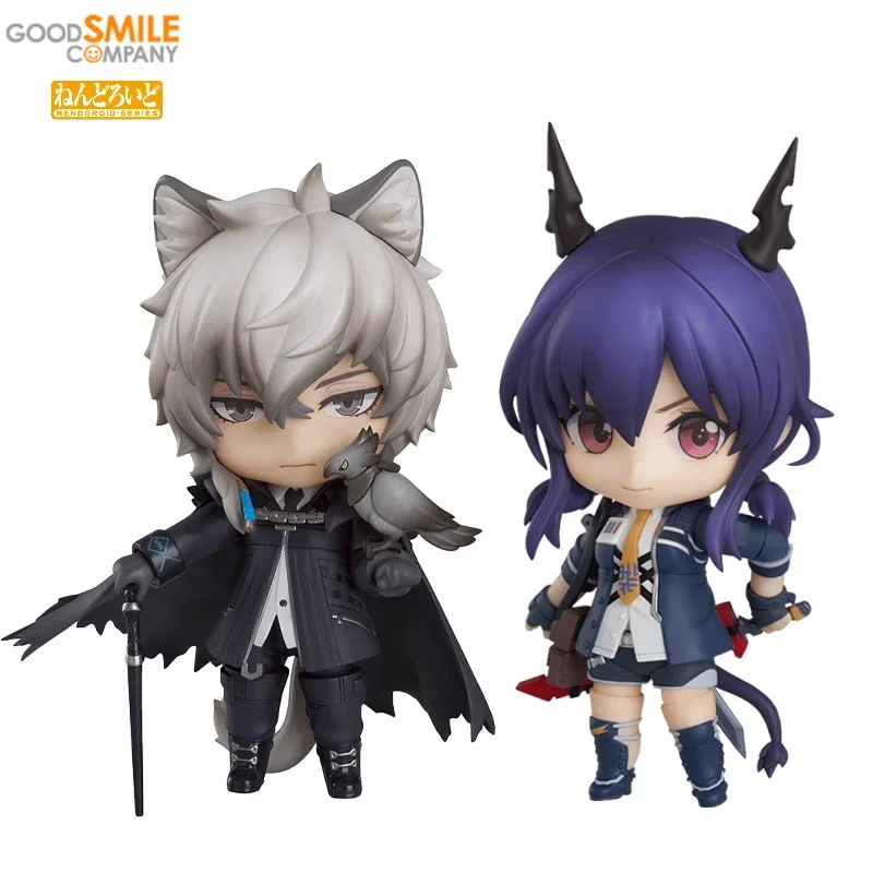 

GSAS GSC Good Smile NENDOROID 1422 Chen 1423 SilverAsh Arknights Action Game Character Model Toys Gift Desktop Decoration