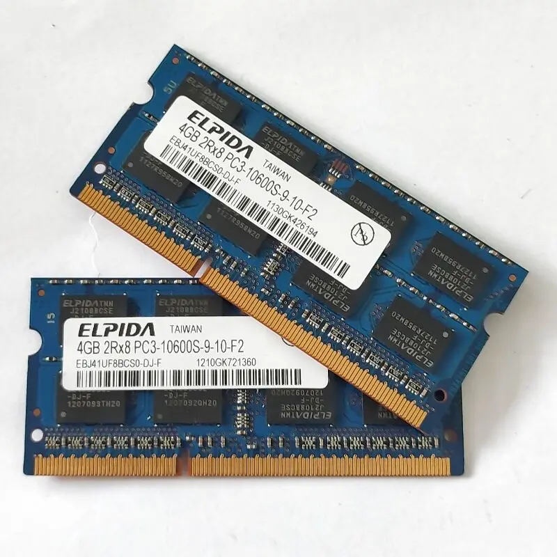 Mémoire 1333MHz 204 Broches Mémoire RAM DDR3 2 Go Pour Ordinateur Portable - 1333 MHz, 204 Broches, 1.5V - Compatible PC3-10600S, Haute Performance 204 Broches SODIMM
