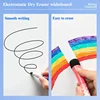 16526-61b154.jpg Whiteboard with Easy Application and Removal, Reusable Static Surface for Classroom Office Home Use Dry Erase Marker White Board