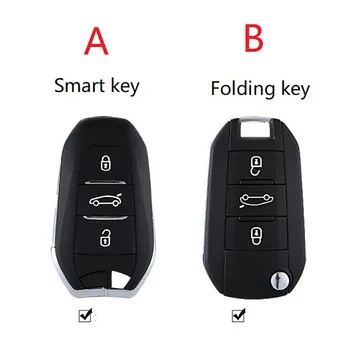 Auto Chiave A Distanza Della Cassa Del Silicone Della Copertura Per Peugeot 3008 208 308 508 408 2008 307 4008 Per Citroen C4 C4L CACTUS C3 C6 C8 Borsette - Auto Chiave A Distanza Della Cassa Del Silicone Della Copertura Per Peugeot 3008 208 308