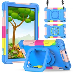 Case For Amazon New Fire HD 8.0 2020 Heavy Duty Armor Shockproof Kids Tablet Cover Fundas For Amazon New Fire HD 7 8 2022 capa