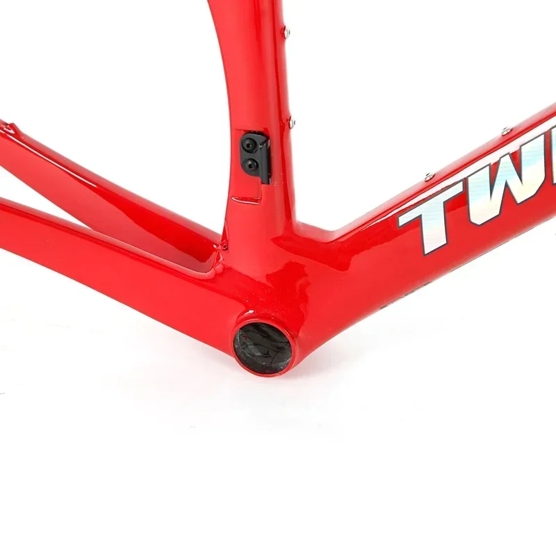 TWITTER R10 Barrel pump 12*142/148mm disc brake 43.5cm 46cm 56cm carbon fiber road frame Fully hidden internal cable routing design
