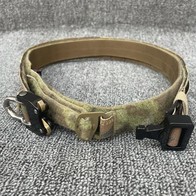 Cinturón táctico de combate para hombre, cinturón militar de