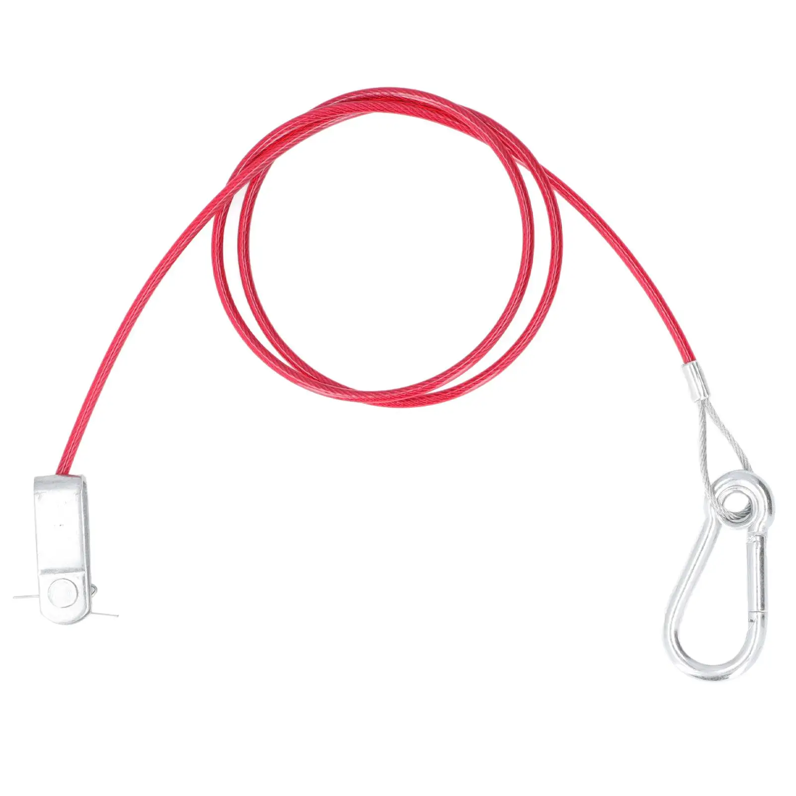 

Universal Stainless Steel Anti Drop Safety Rope for cars , PVC Coated, 3.3ft Length