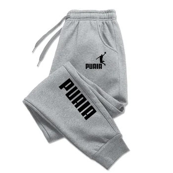 2024 Mens Print Pants Autumn/Winter New In Men's Clothing Trousers Sport Jogging Fitness Running Trousers Harajuku Streetwear 8