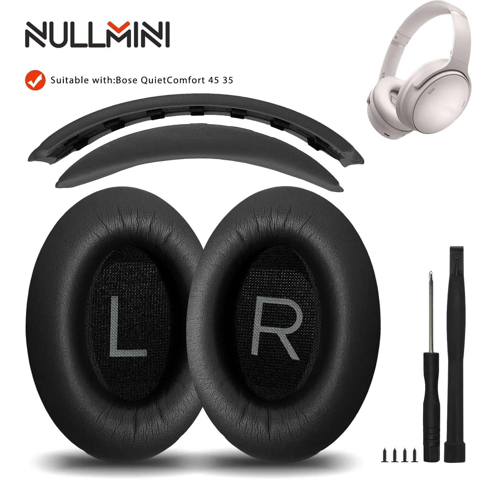 Premium Replacement Earpads with Headband