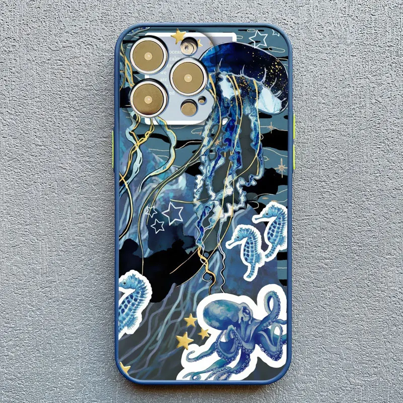 Ocean Whale Shark Swimming Phone Case Cover