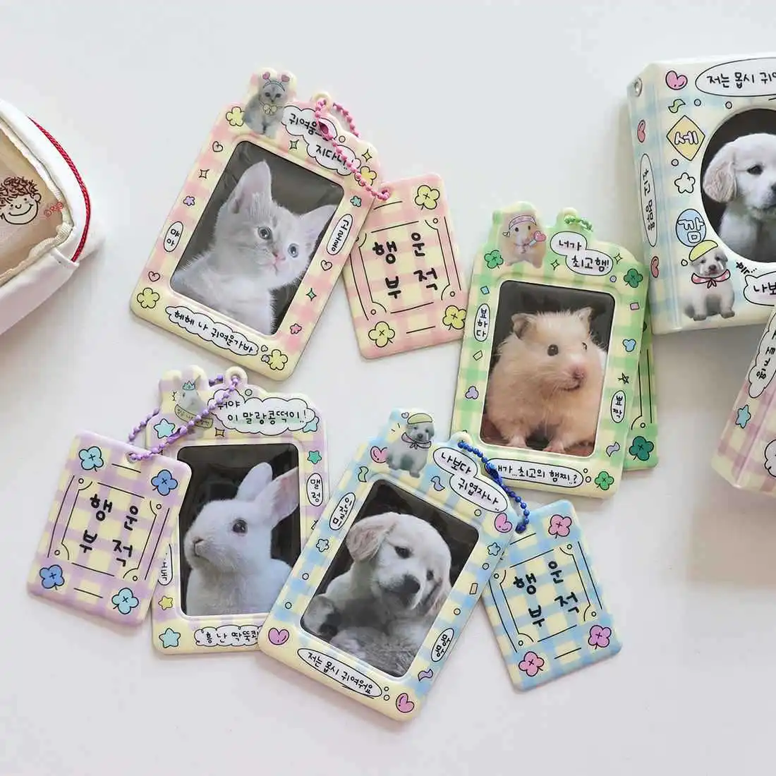 1pcs Kpop Photocard Holder 3 inch Idol Album Photo Card Sleeves ID Trading Card Protector for Student Kpop Fan 2