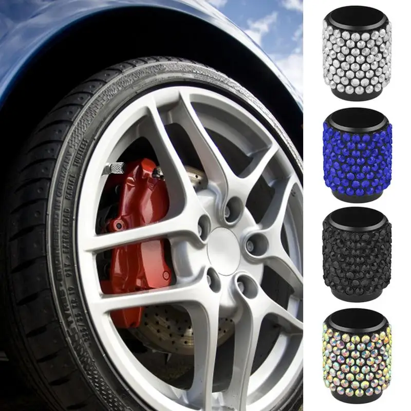 

Car Air Nozzle Cover Universal Auto Tire Valv-es Stem Car Leakproof Nozzle Covers Vehicles Tightly Fasten Wheel Air Valvs Caps