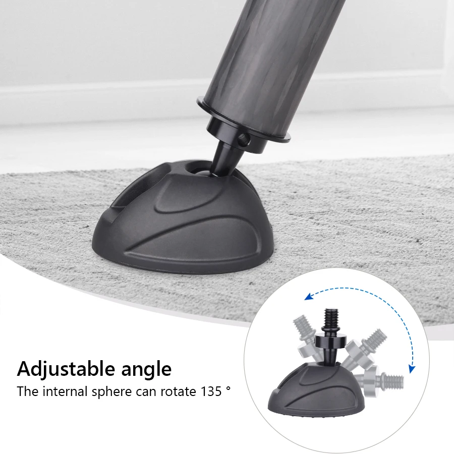 RP60 Universal Tripod Flexible Feet Pad Non Slip Tripod Monopod Pad Replacement