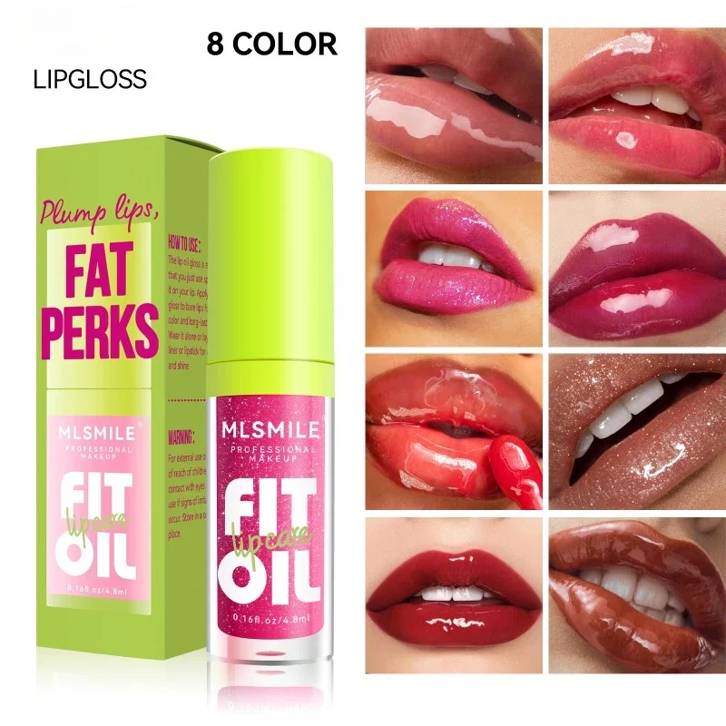 8 Colors Liquid Matte Lipsticks Lip Gloss Non Stick Cup Waterproof Korean Cosmetics Lip Oil long-lasting Makeup tools Women girl lip gloss,lip makeup,lip oil