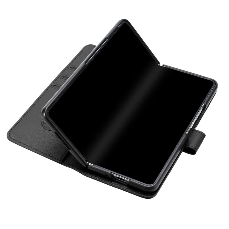 Luxury Magnetic Leather Wallet Card Phone Case for Samsung Galaxy Z Fold 6 5 4 3 Fold6 Fold5 Flip Purse Holder Cover Back Bag | Gaffar India
